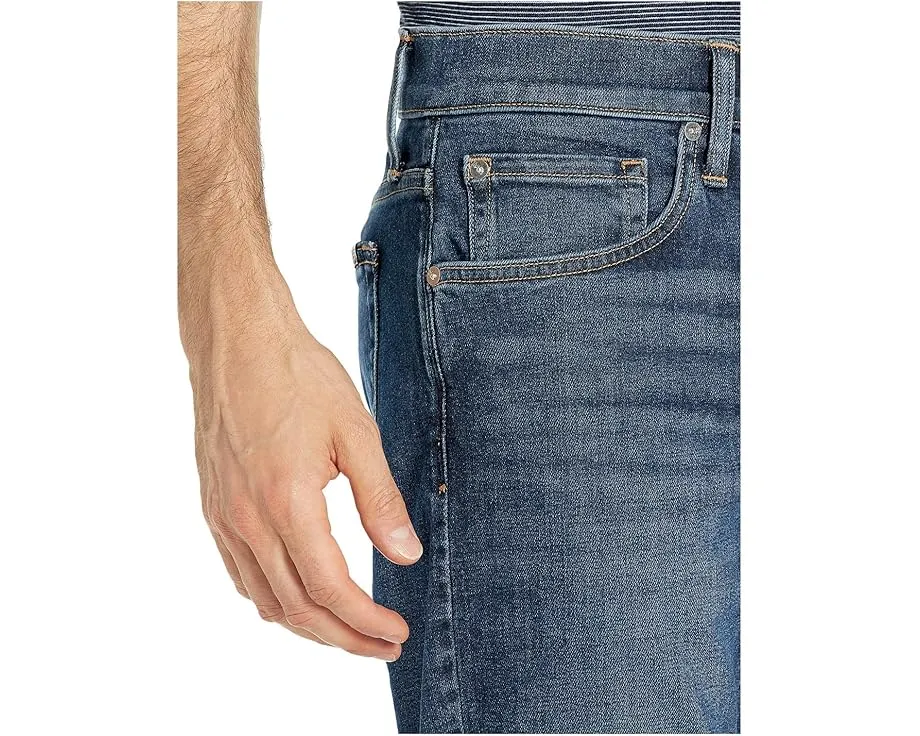 Прямые узкие джинсы Joe's Jeans Brixton в темной промывке