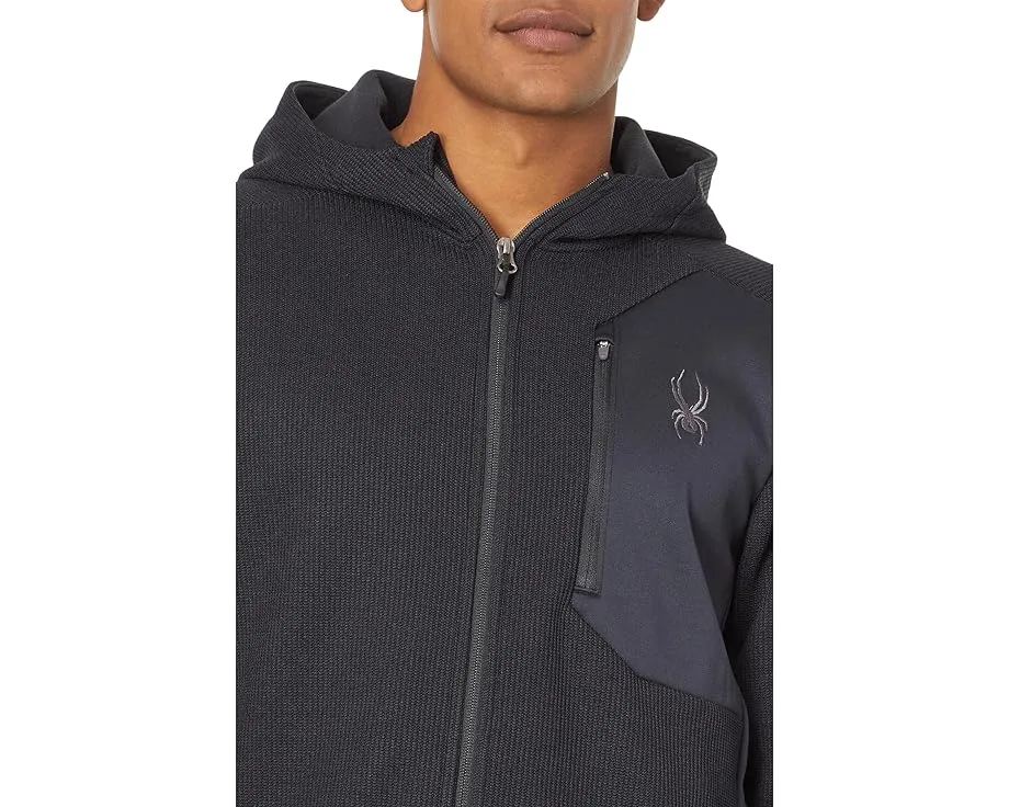 Толстовка Spyder Bandit с капюшоном и вафельной вязкой