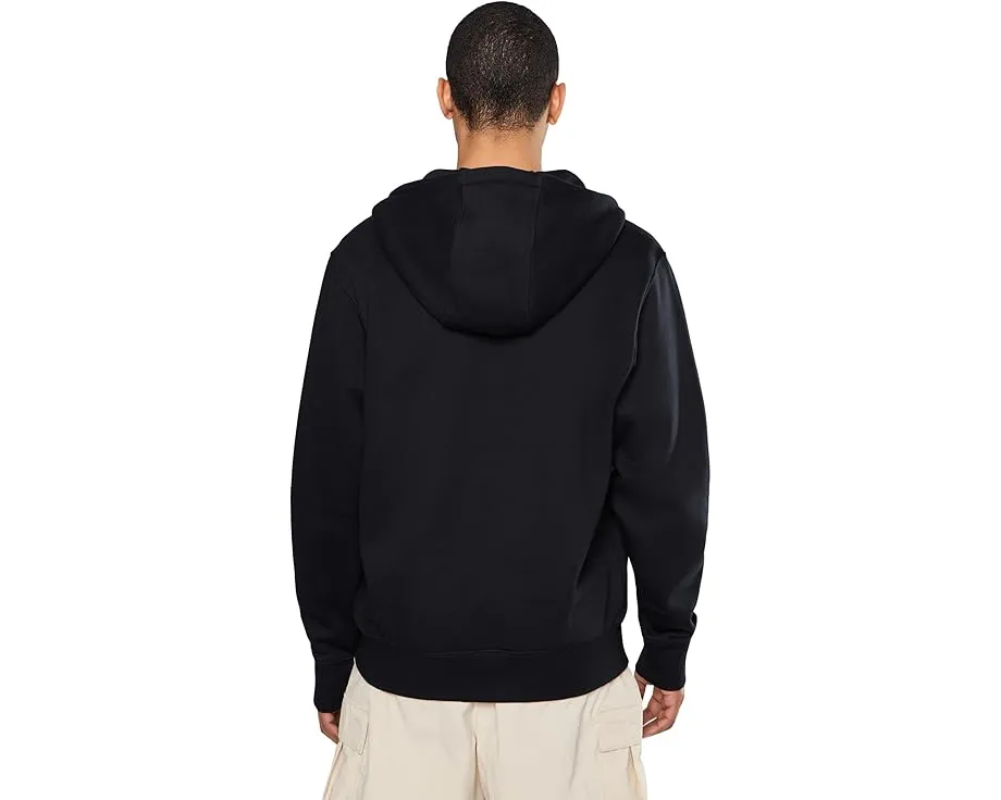 Толстовка Nike Sportswear Club Full-Zip Fleece с капюшоном на молнии