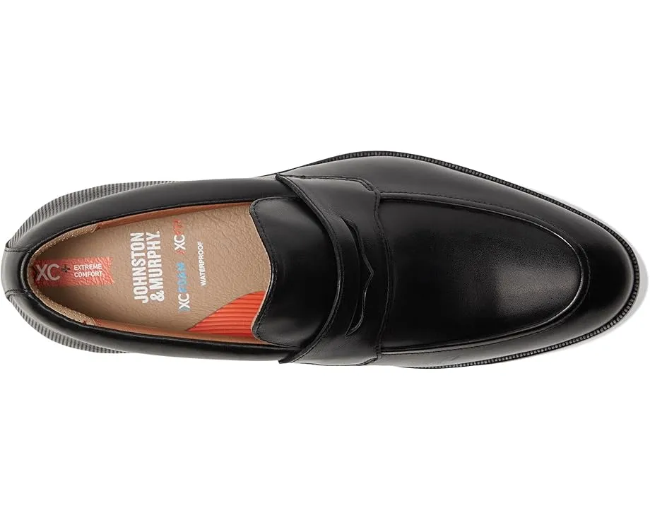 Johnston & Murphy Xc Copley Penny из водонепроницаемой кожи с противоскользящей подошвой