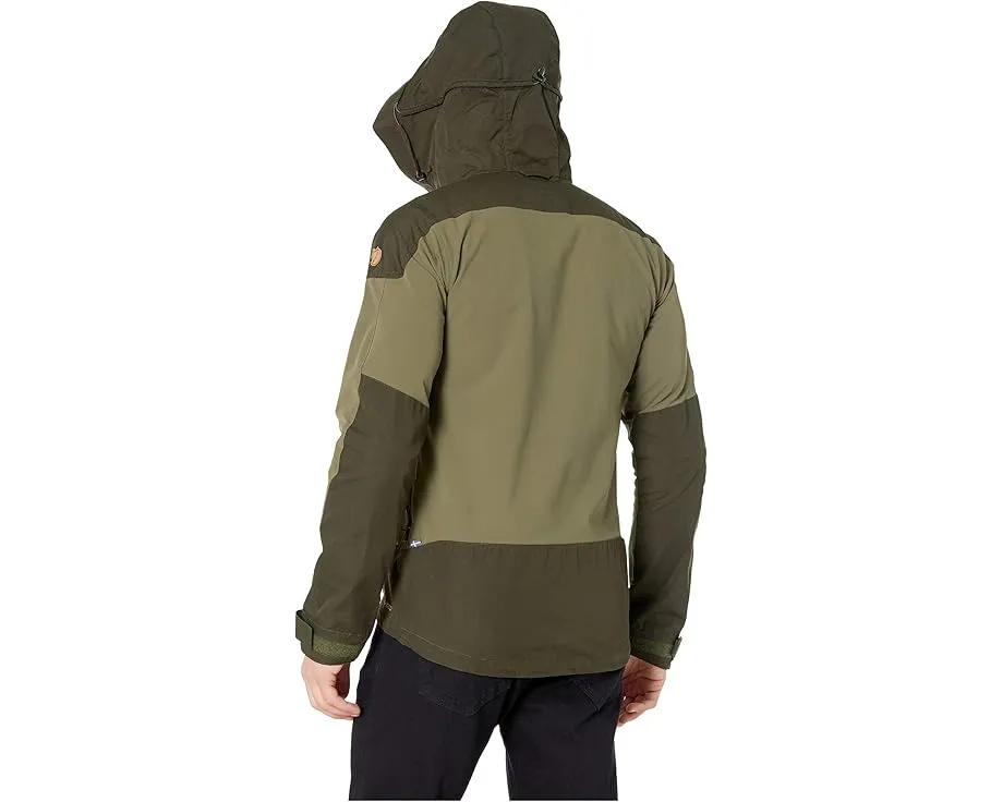 Куртка Fjällräven Keb из ткани G-1000 Eco с кожаными деталями