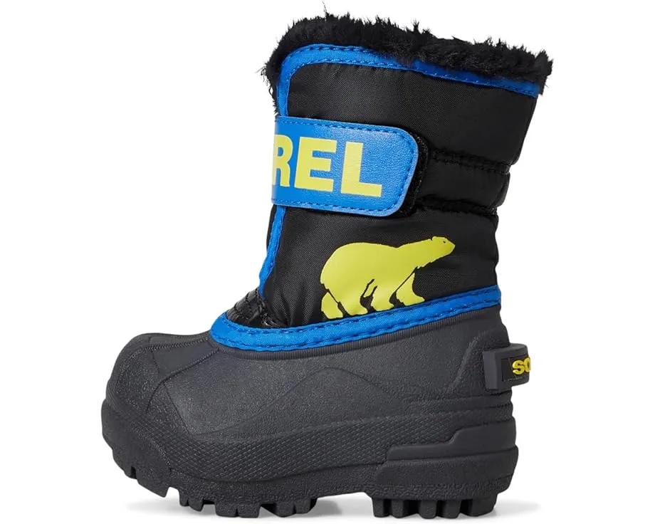 Детские зимние ботинки SOREL Snow Commander с утеплителем 200г и литой подошвой