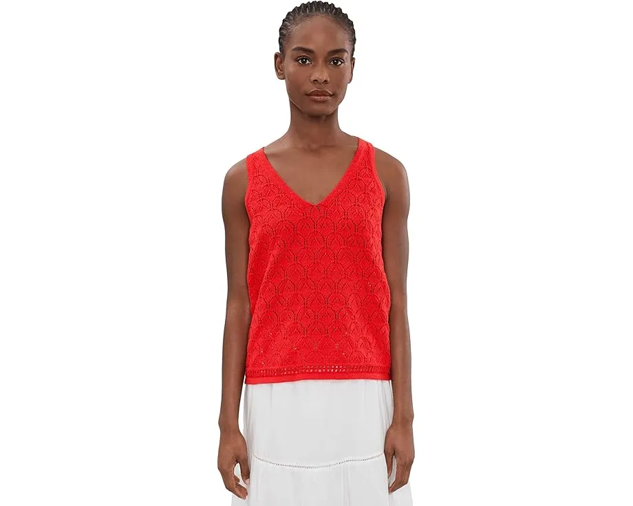 Pointelle Tank
