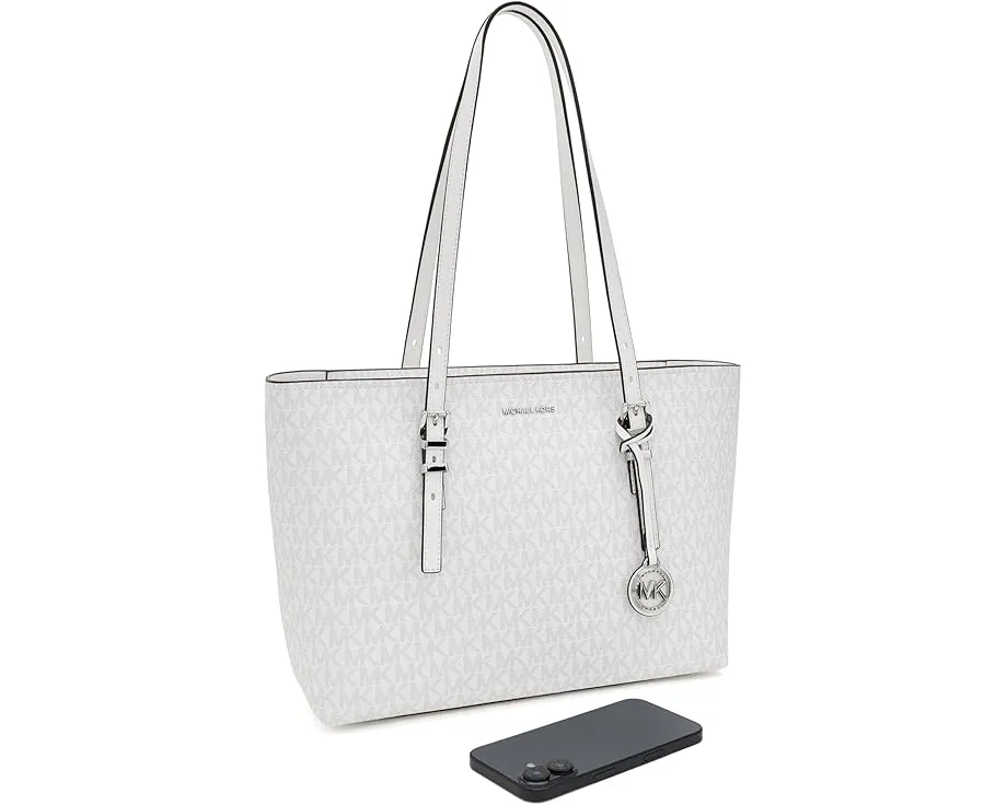 Сумка-тоут MICHAEL Michael Kors Quinn Medium East West с верхней молнией