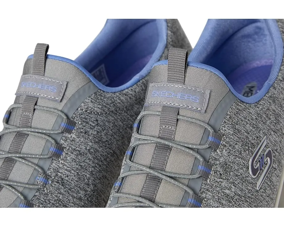 Кроссовки Glide Step Persistence с памятью формы и шнурками Skechers