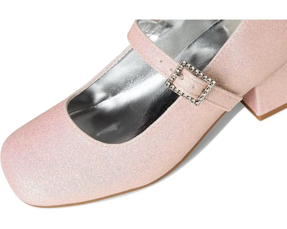 Туфли Mary Jane Mila для девочек от Nina Kids с квадратным носком и стразами