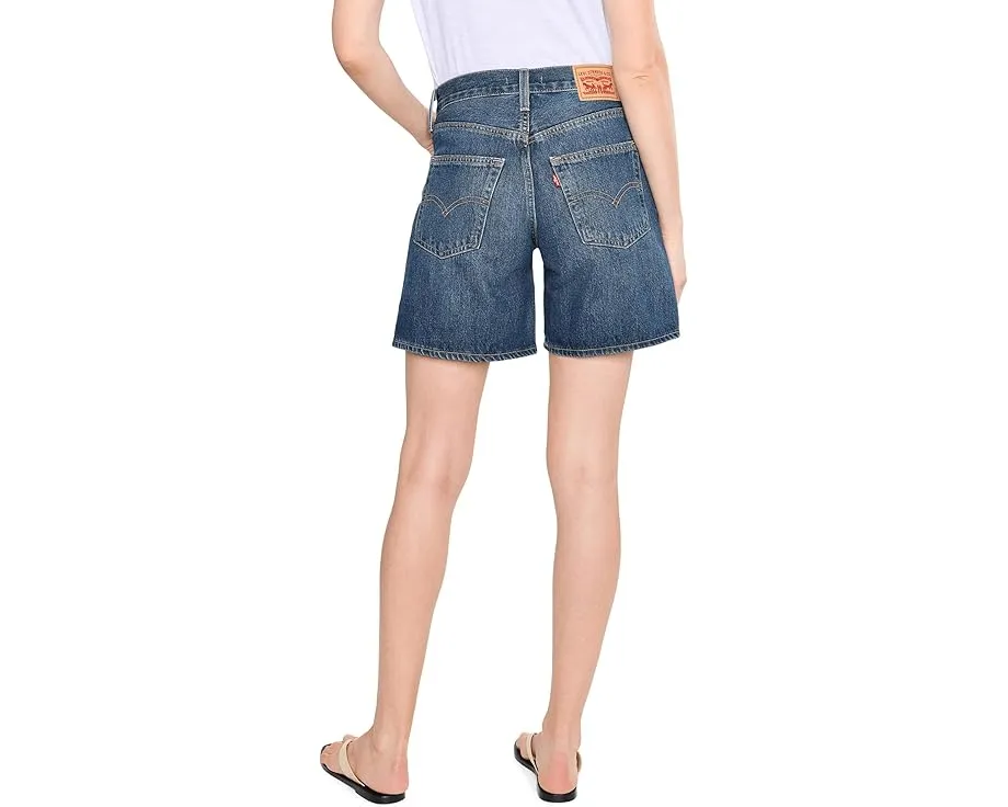 Шорты Levi's Womens 94 Baggy с расслабленным кроем и пятью карманами