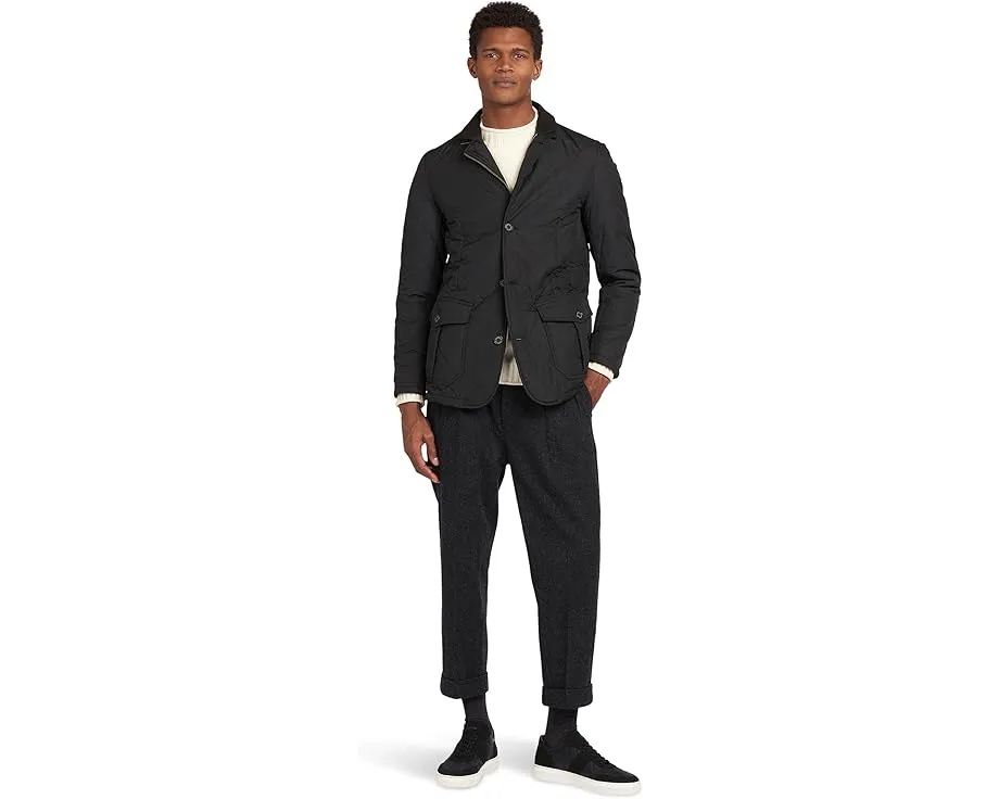 Стеганая куртка Barbour Quilted Lutz с классическим тартаном и вентиляцией