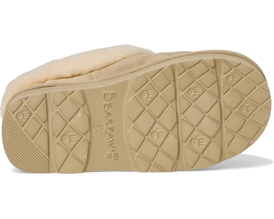 Уютные тапочки Bearpaw Ari из замши с подкладкой из овчины