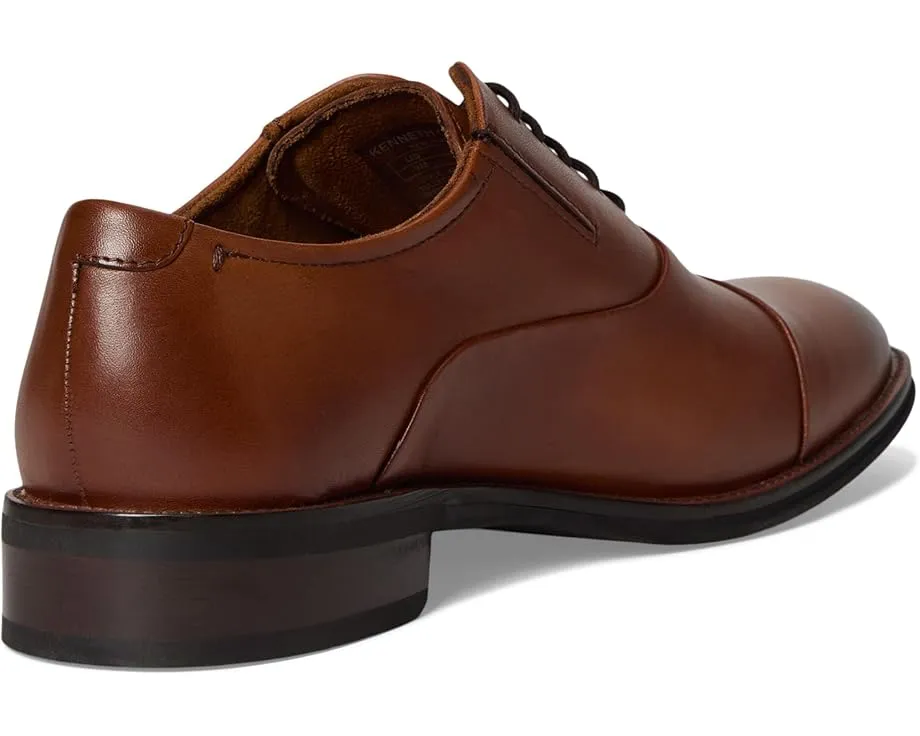 Кожаные оксфорды Tully Cap Toe с эластичной вставкой и каблуком