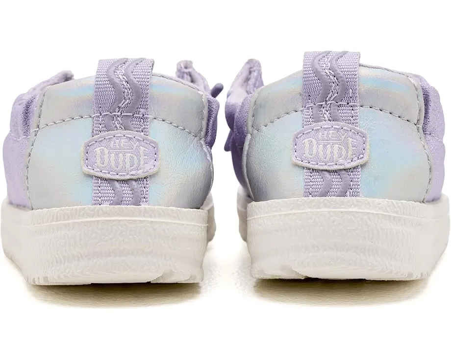 Hey Dude Kids LILDUDE Slip-On Novelty первые ботинки с эластичными шнурками
