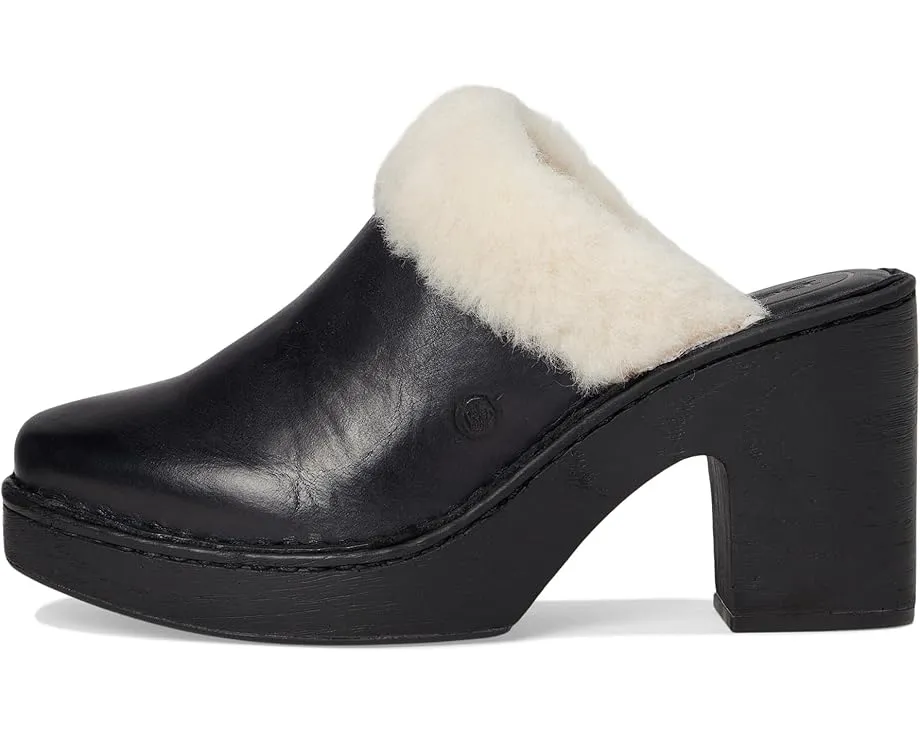 Ботильоны Born Hope на квадратном каблуке с подкладкой из натурального меха