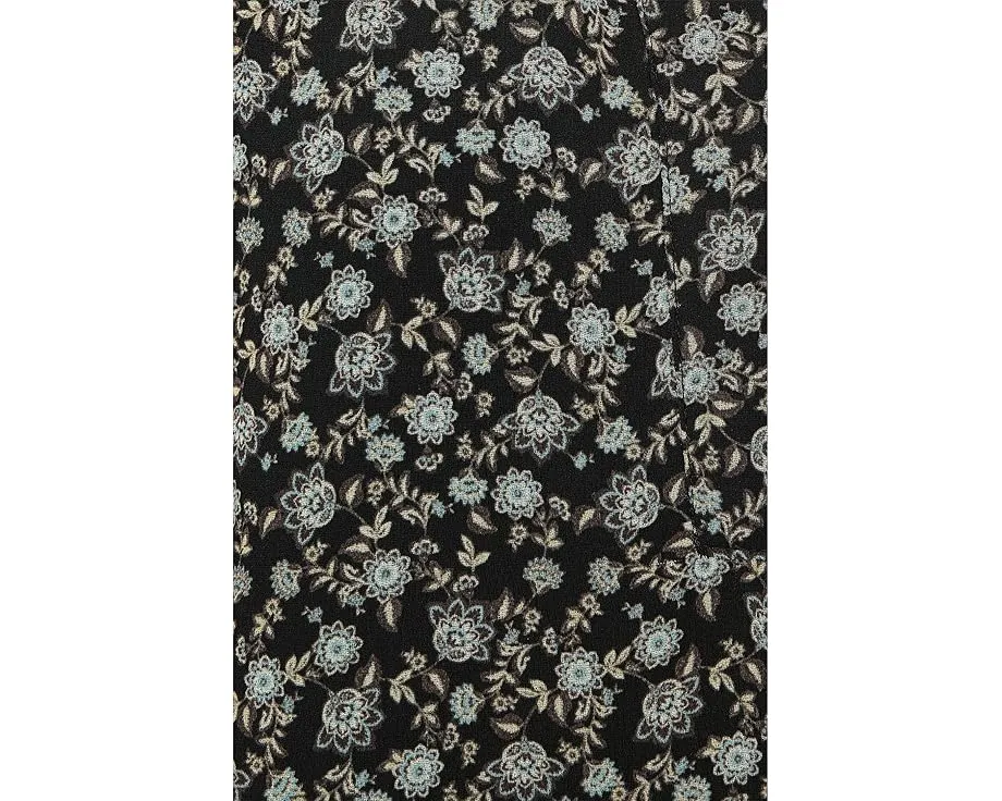 Топ Madewell Lizzy Top с V-образным вырезом и прозрачными длинными рукавами