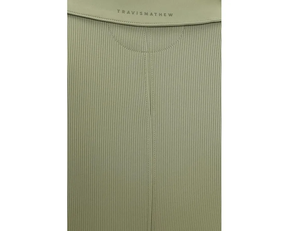 Топ TravisMathew Moveknit Rib SL Zip без рукавов