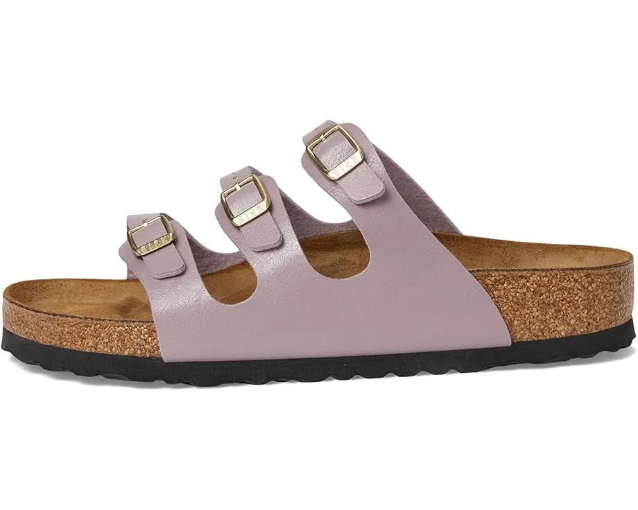 Сандалии Florida от Birkenstock с тремя тонкими регулируемыми ремешками