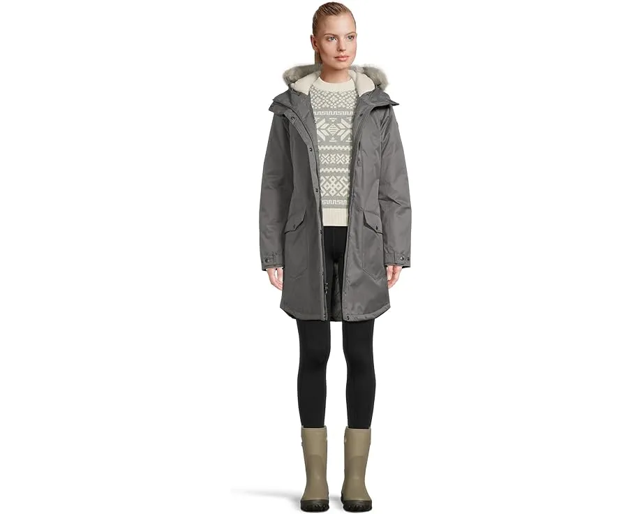 Columbia Suttle Mountain утепленная длинная куртка с технологией Omni Heat