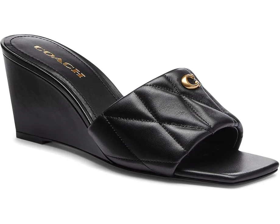 Туфли-лодочки Emma с квадратным носком и каблуком-платформой от COACH