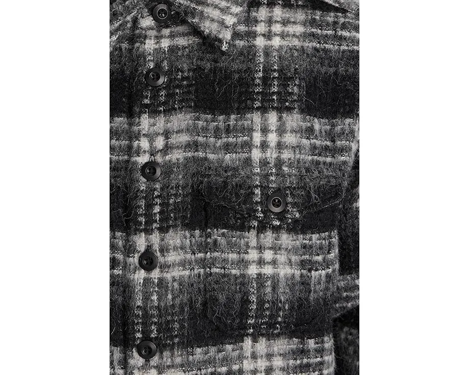 Рубашка AllSaints Korey с длинным рукавом из мягкой ткани