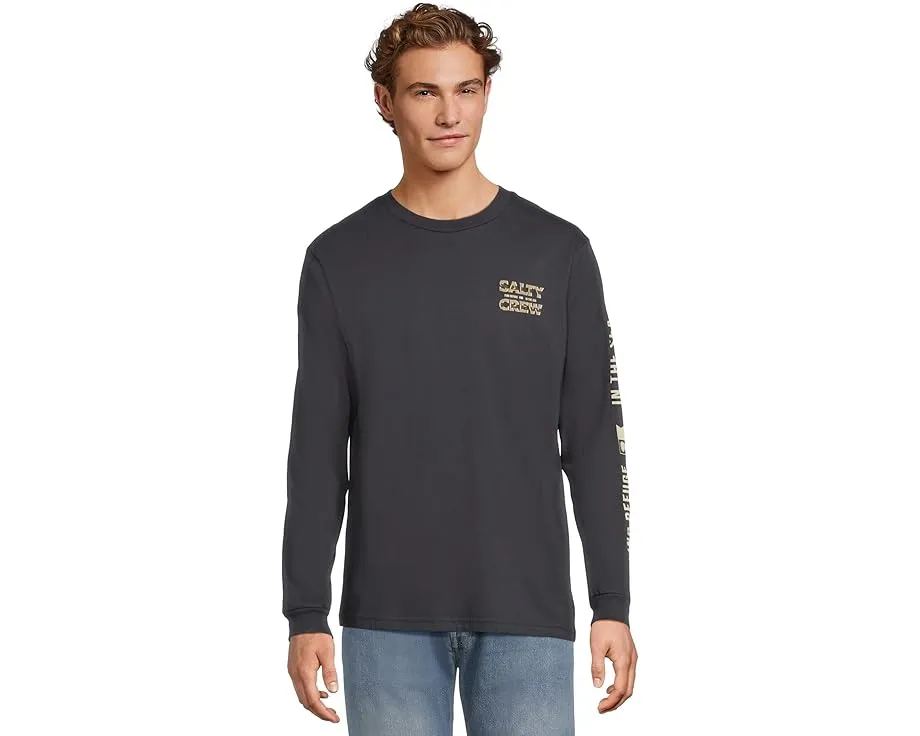 Футболка Offset с длинными рукавами и принтом