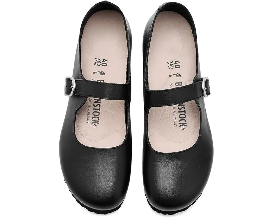 Туфли Birkenstock Santa Clarita в стиле Mary Jane с анатомической стелькой и круглым носком