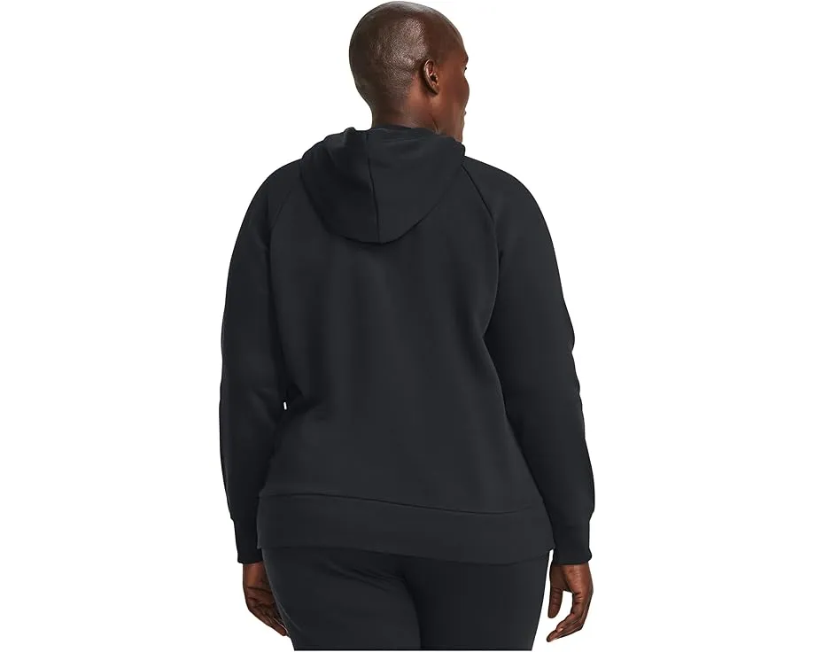 Under Armour худи Plus Size Rival Fleece с капюшоном и карманом-кенгуру