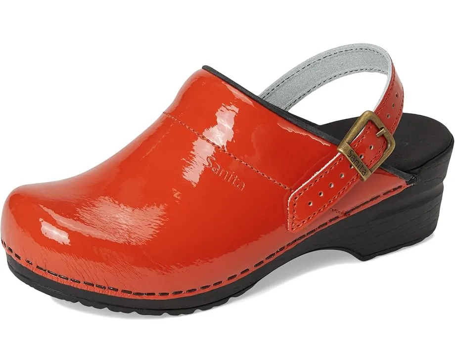 Клог Sanita Estelle с открытой пяткой и регулируемым ремешком