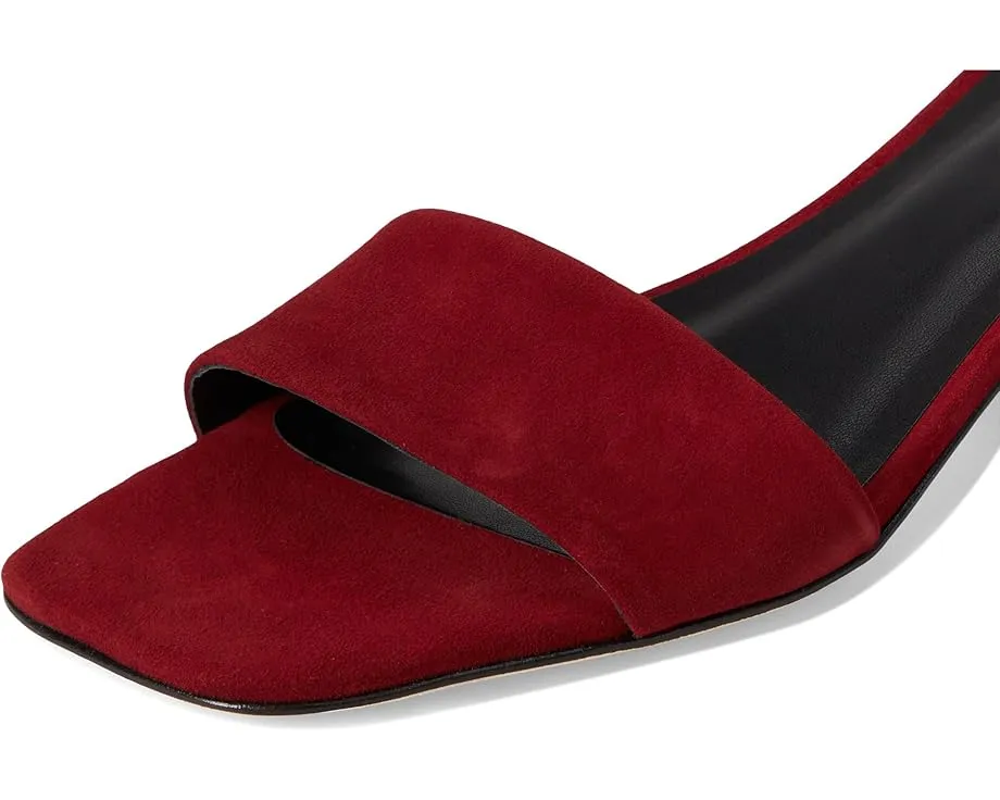 Босоножки на каблуке Bernardo Jalena с ремешками и квадратной пряжкой