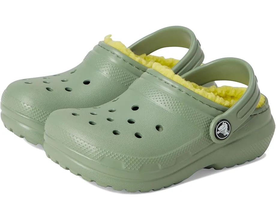 Классические сабо Crocs Kids с подкладкой для малышей