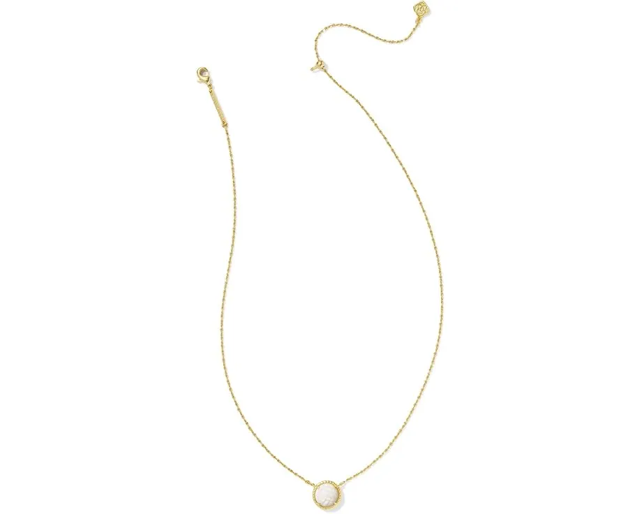 Kendra Scott короткое ожерелье с подвеской в виде волейбольного мяча