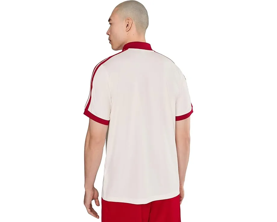 Поли теннисное adidas Heritage с коротким рукавом и воротником поло