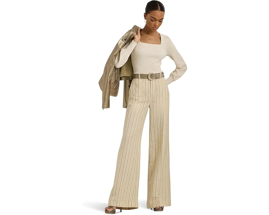 Lauren Ralph Lauren свитер с пышными рукавами и рубчиком