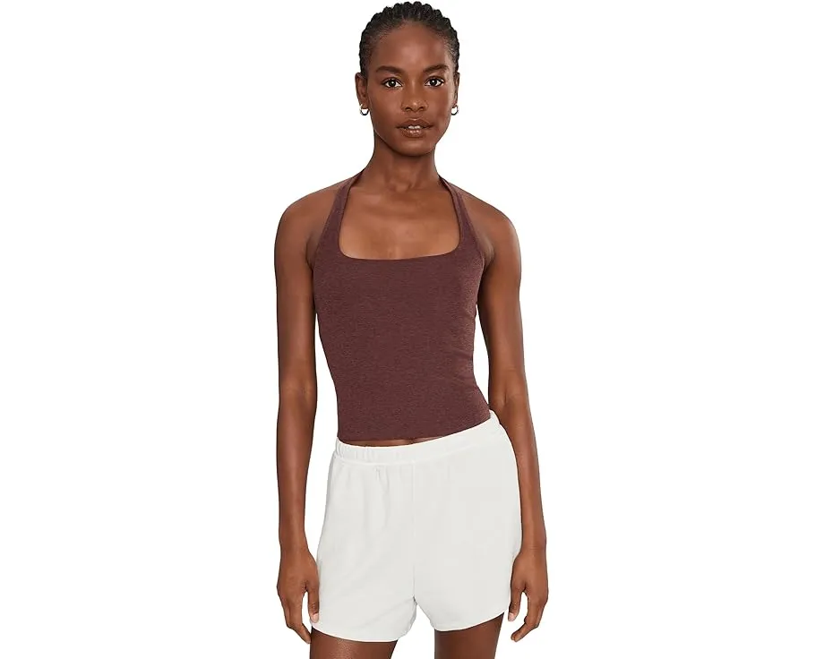 Топ Beyond Yoga Spacedye Midway Square Halter с открытой спиной