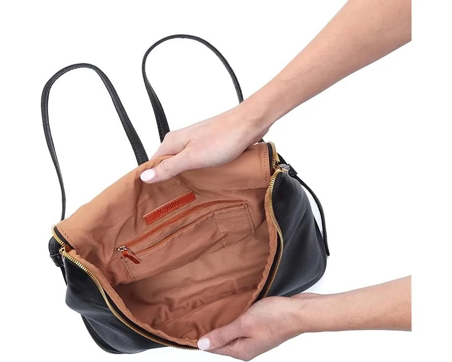 Кожаный рюкзак HOBO Fern с множеством карманов