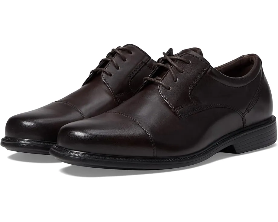 Оксфорды Charles Road Cap Toe от Rockport с гладкой кожей и амортизацией