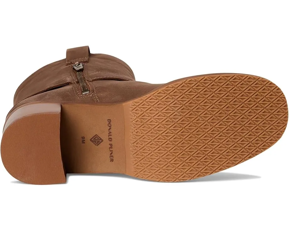 Ботинки Donald Pliner Riegal до середины икры из мягкой замши с ремешками и устойчивым каблуком