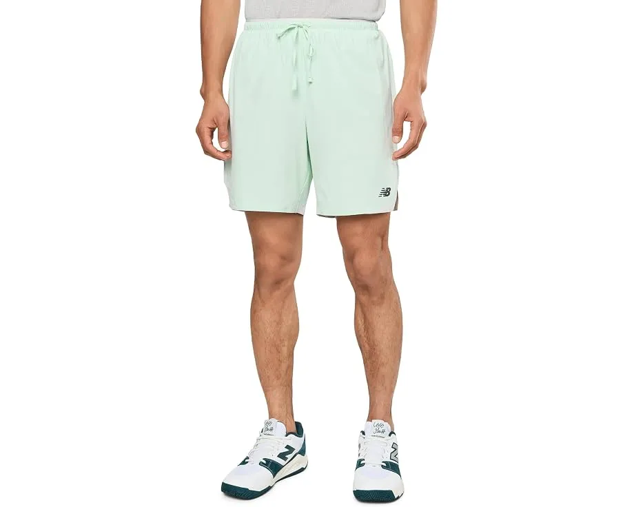 Беговые шорты New Balance 7 дюймов (17.78 см) с эластичным поясом и карманом на молнии