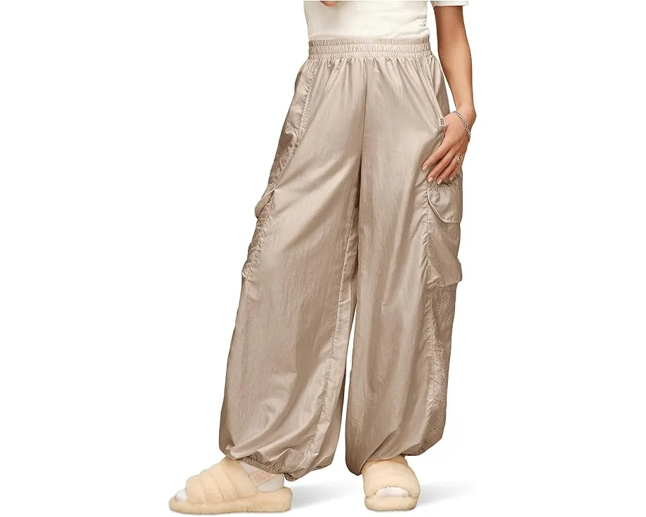 Широкие брюки Giavanni Balloon Cargo Pant с накладными карманами и полупрозрачными вставками