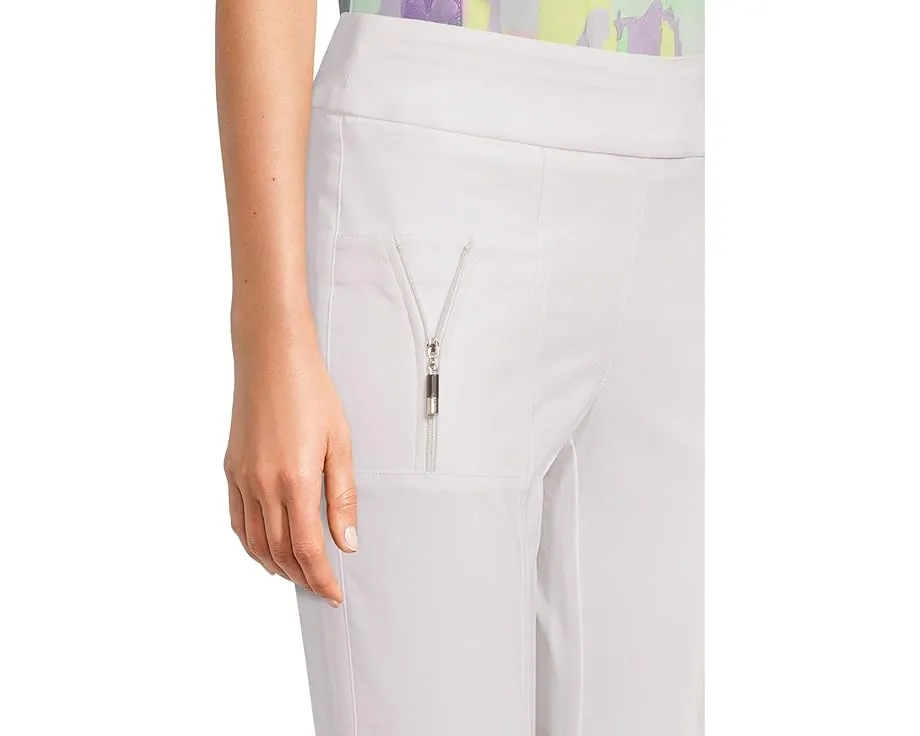 Узкие брюки Jamie Sadock длиной 38.5 дюймов (97.8 см) с завышенной талией