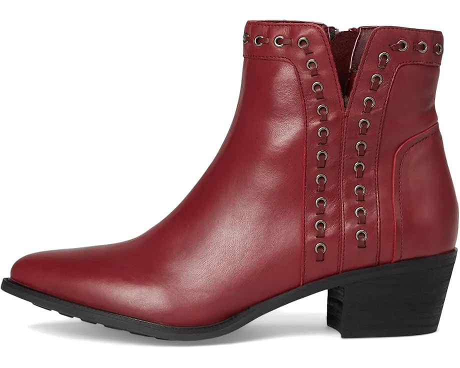 Ботильоны Flight из мягкой кожи с ковбойским стилем и боковой молнией David Tate