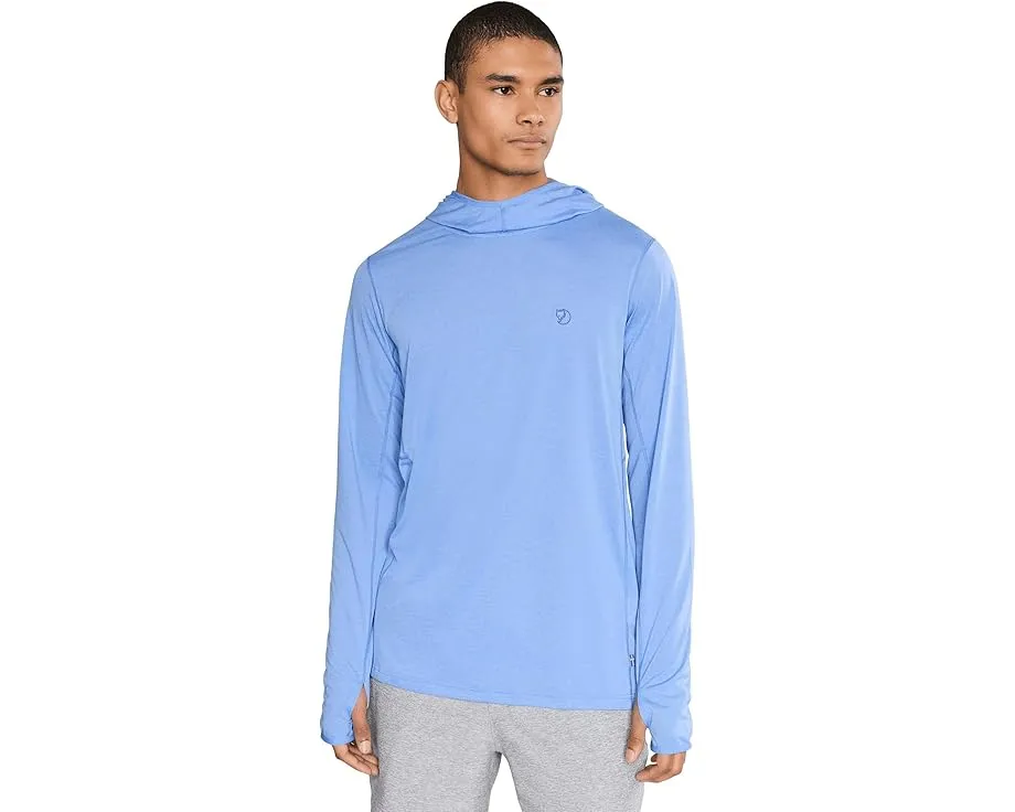 Легкая толстовка с капюшоном Fjällräven Abisko Sun-Hoodie для бега