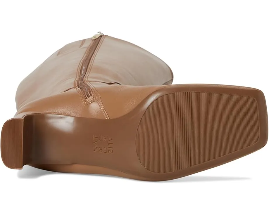 Высокие сапоги Naturalizer Candela Wide Calf до колена с квадратным носком и каблуком