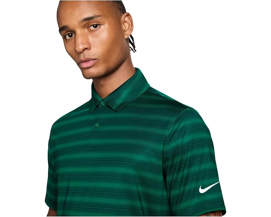 Пижамная рубашка Nike Dri-FIT Good Polo с коротким рукавом и полосками
