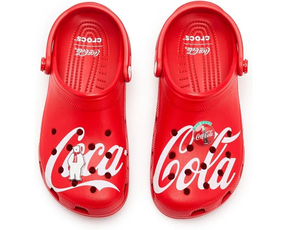 Классические кроксы Crocs Classic Coca-cola Clogs с логотипом Coca-Cola