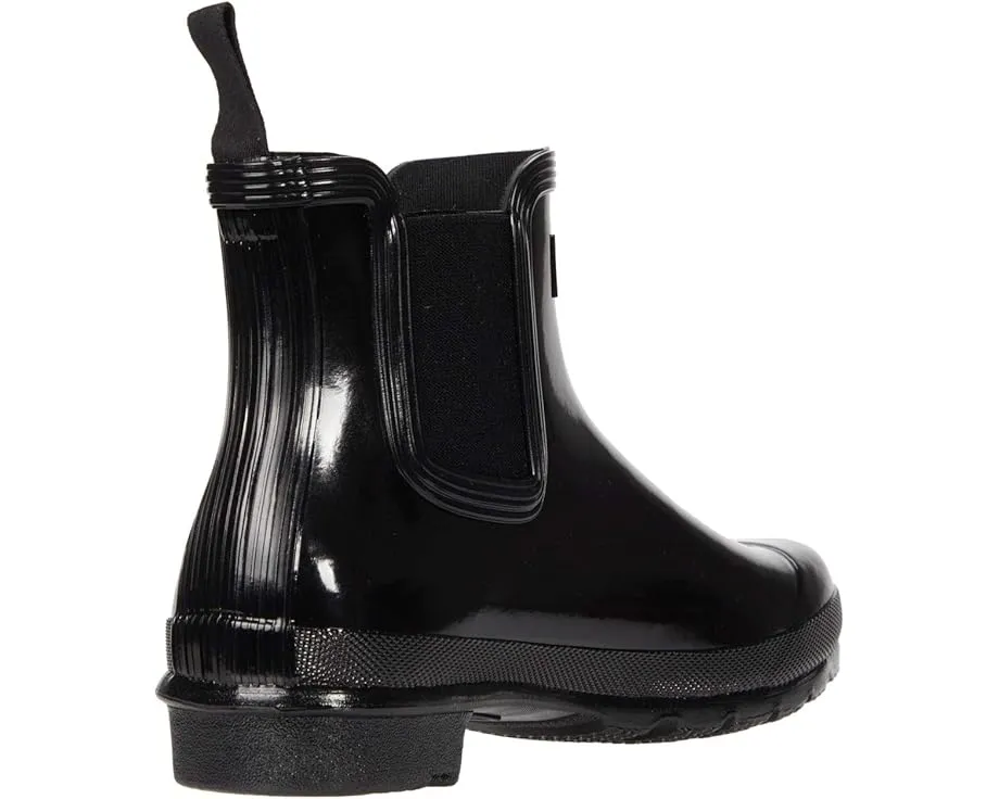 Глянцевые резиновые сапоги Hunter Original Chelsea Gloss