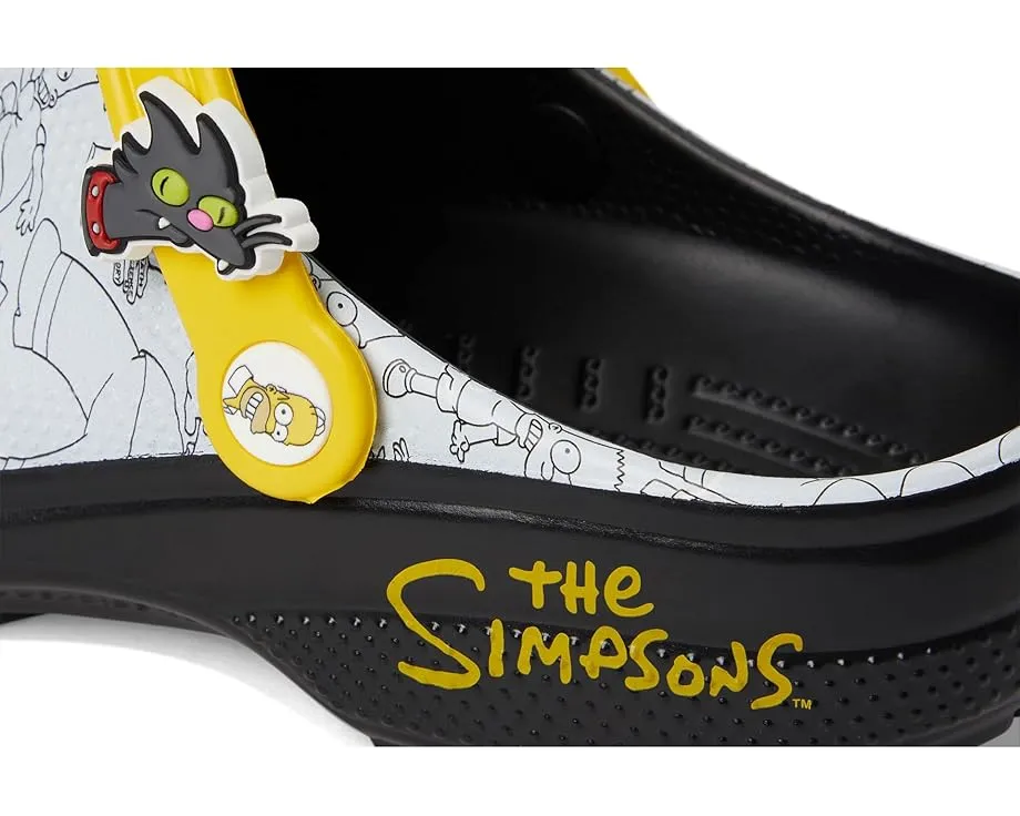 Кроксы Crocs The Simpsons Classic Clog с 8 эксклюзивными Jibbitz