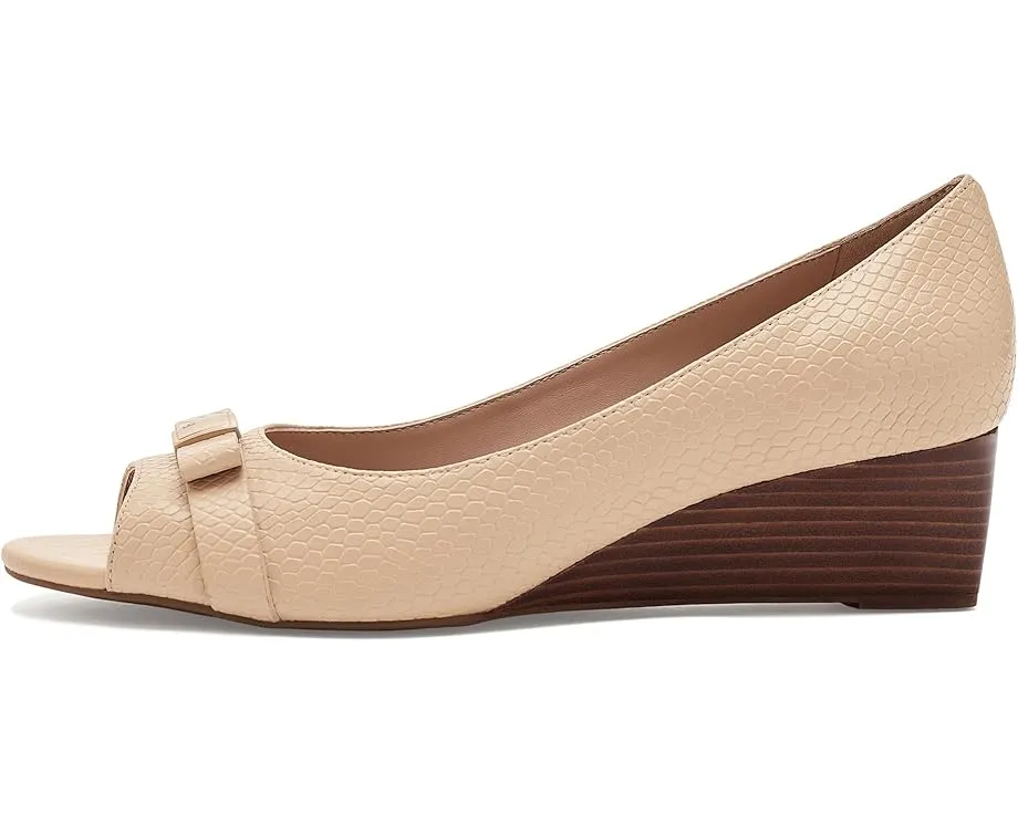 Босоножки Go to Malta Peep Toe Bow Wedges на танкетке с бантом