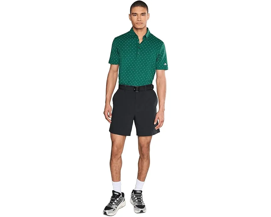 Polo футболка adidas Golf Ultimate365+ с микро-принтом и эластичной тканью