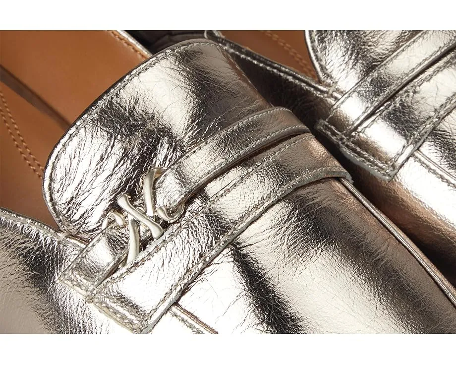 Лоферы Naturalizer Create с квадратным мысом и металлическим декором на каблуке