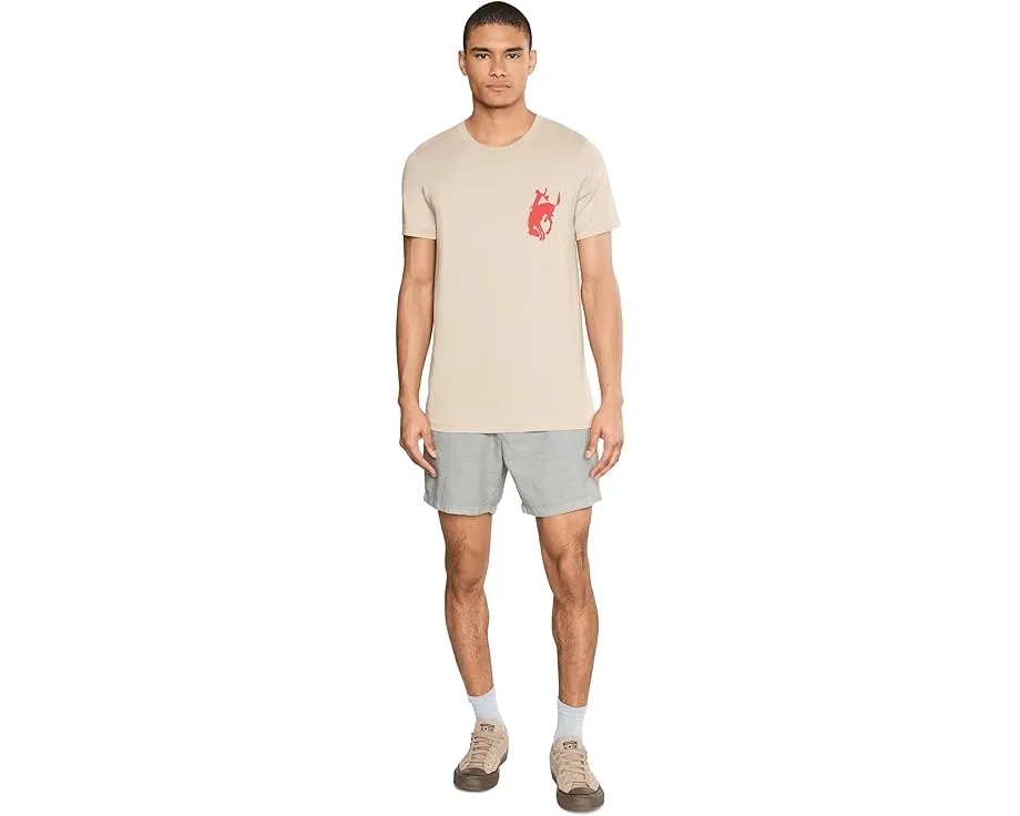 Шорты John Varvatos Daryl из льняной смеси с завязками