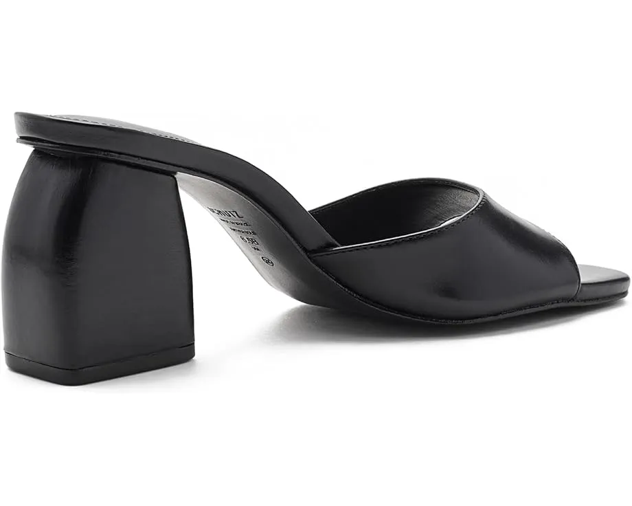 Босоножки Leena Schutz на массивном каблуке с открытым носком